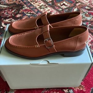 Everlane Mary Jane Loafer size 9 cocoa brown